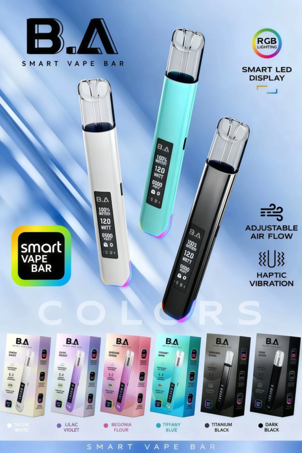 B.A 一代主機高質感電子煙主機・ ba主機・完美通用一代煙彈