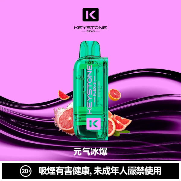 KEYSTONE FLEX 3 鑰石 25000口【買一盒送主機】